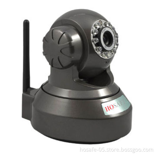 Day Night IR Cut Pan and Tilt Wi-Fi IP Camera for Baby Monitor, P/T P2P iPhone App MJPEG